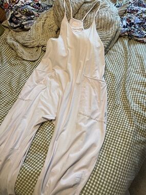 Free People Light Lilac hot shot onesie Jumpsuit